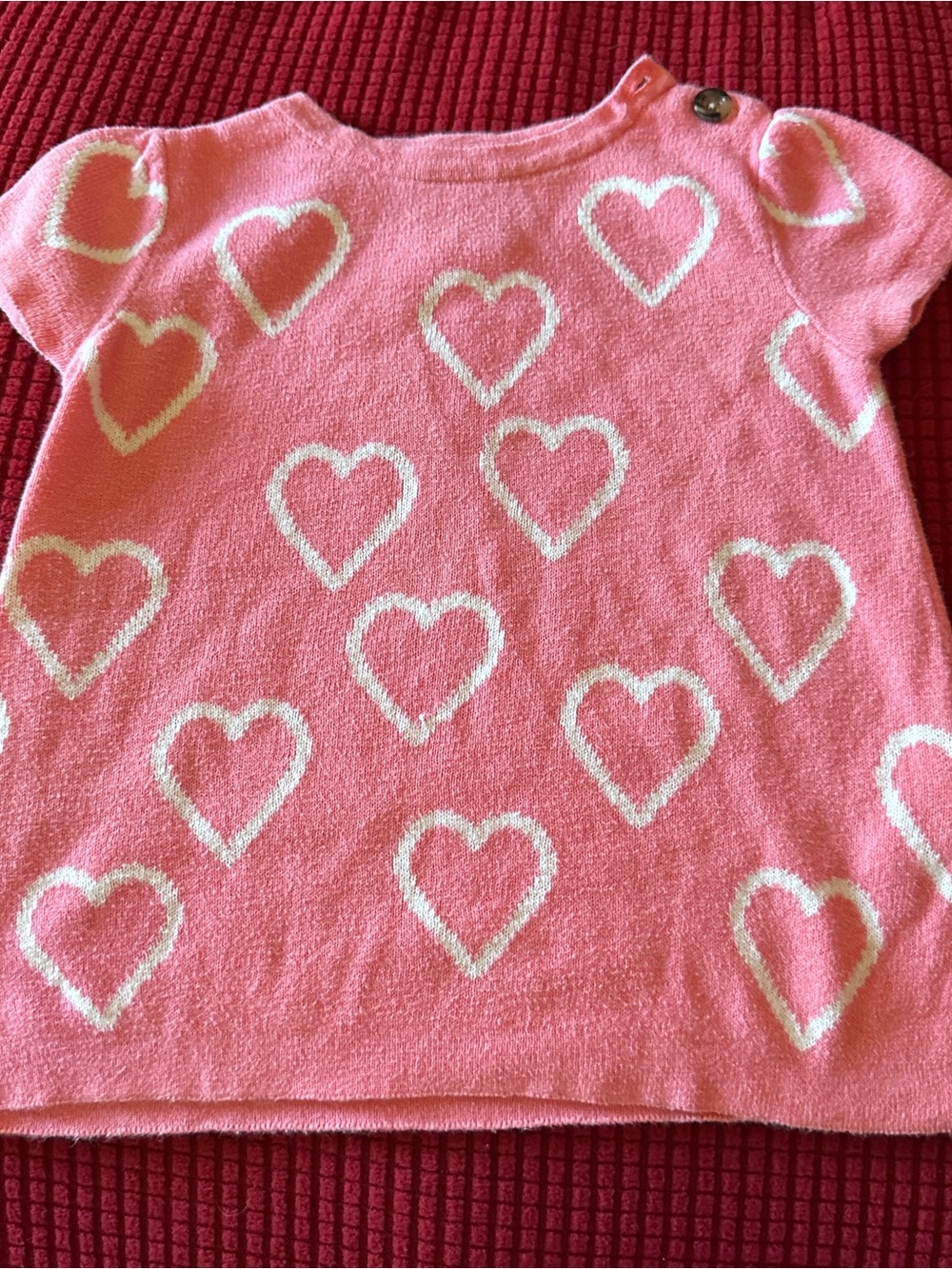 Joe Fresh pink sweater dress